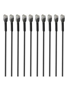 10PK 3FT CT6 FB PCBL BLK